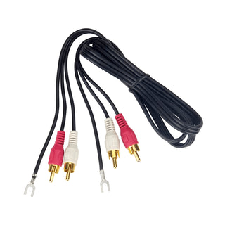 Audio-Technica: Replacement RCA Cable with Grounding Wire for AT-LP120XUSB, AT-LP70X