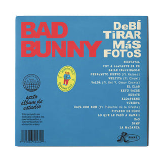 Bad Bunny: Debi Tirar Mas Fotos (Colored Vinyl) Vinyl 2LP