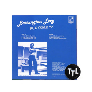 Barrington Levy: Run Come Ya! Vinyl LP