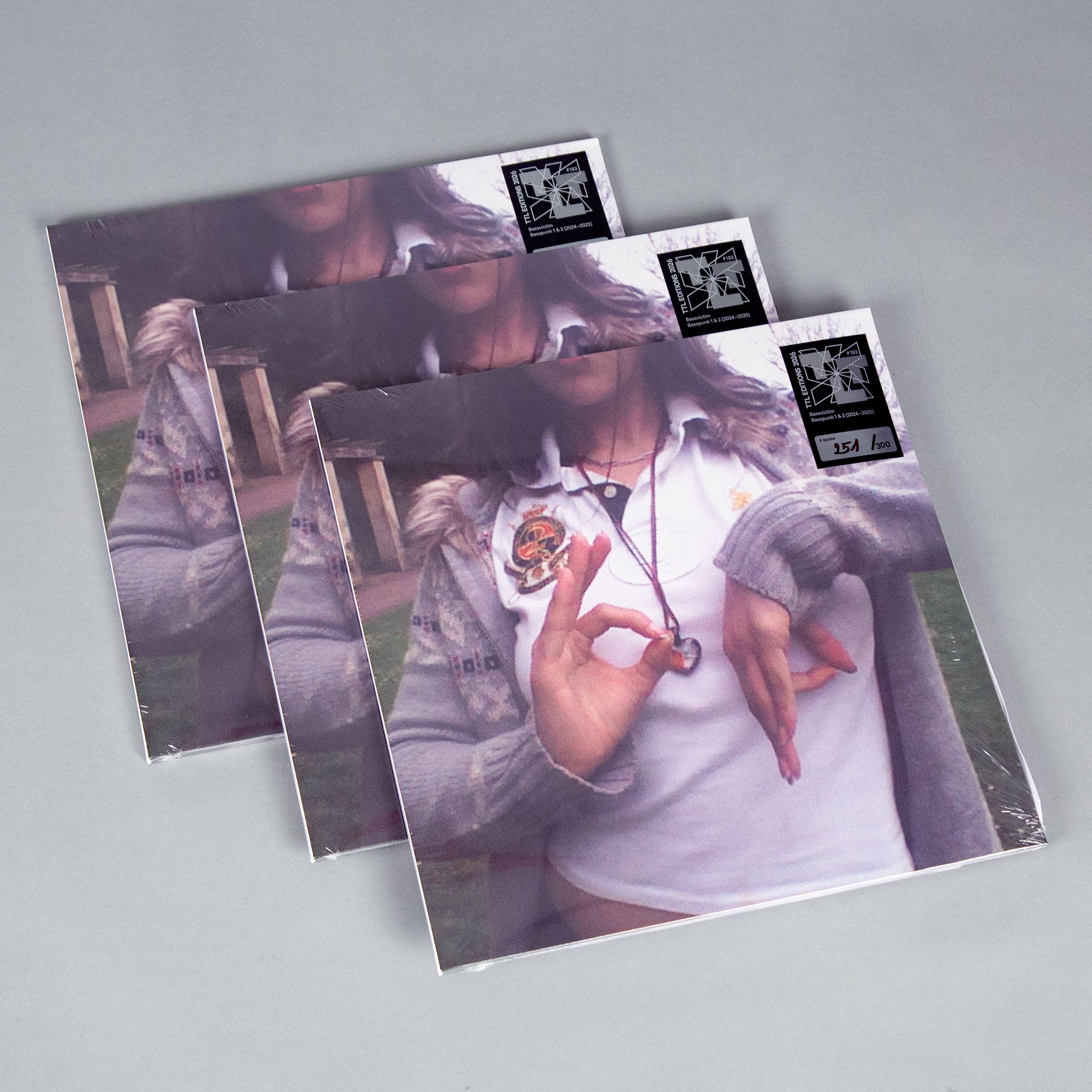 Bassvictim: Basspunk 1 & 2 (Colored Vinyl) Vinyl 2LP - Turntable