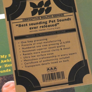 The Beach Boys: Pet Sounds (DSS One-Step 180g) Vinyl LP
