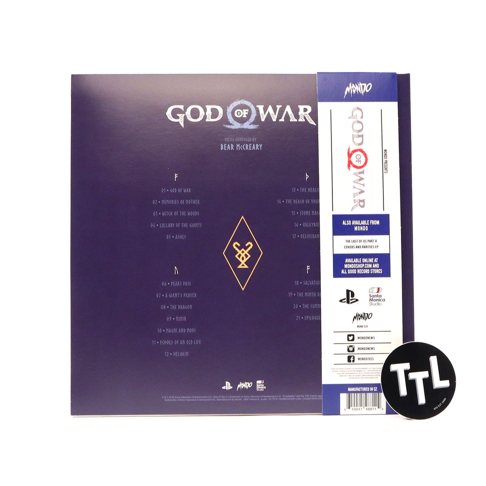 Bear McCreary: God Of War Soundtrack Vinyl 2LP