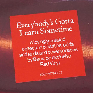 Beck: Everybody's Gotta Learn Sometime (Colored Vinyl) Vinyl LP