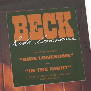 Beck: Ride Lonesome (Indie Exclusive Colored Vinyl) Vinyl LP