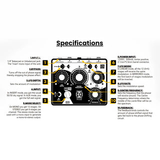 Benidub: 12-Stage Optical Stereo Phaser