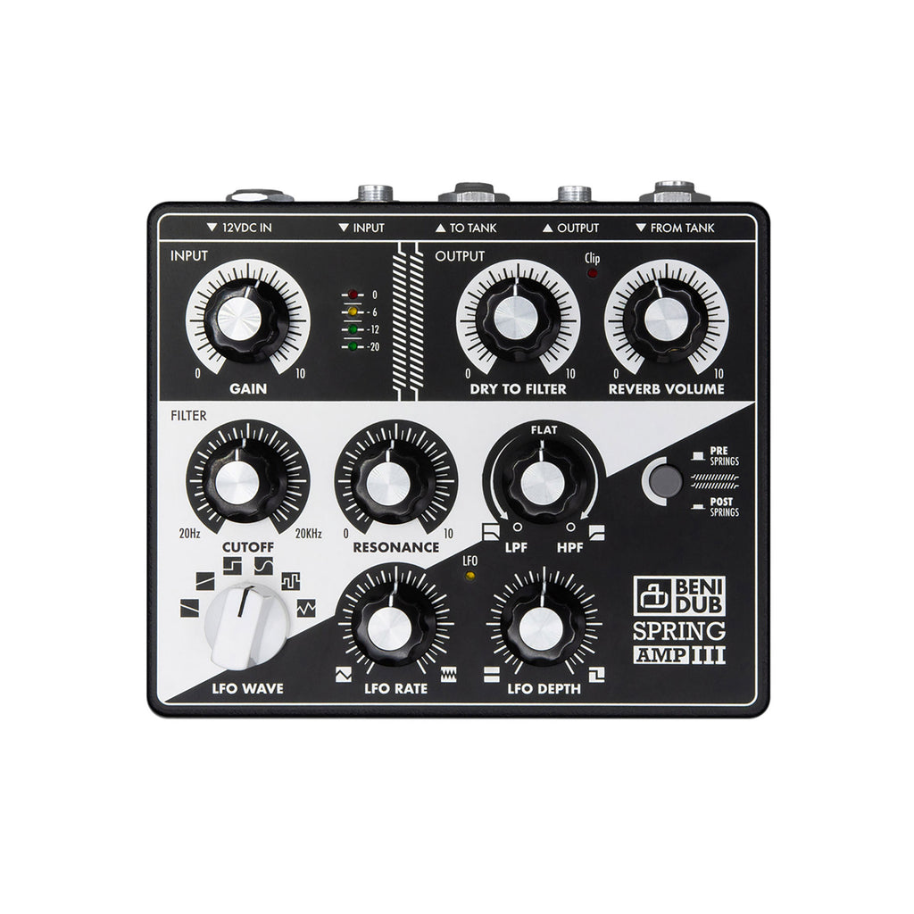 Turntable Spring Benidub: Spring Amp III Desktop Spring Reverb Preamp – TurntableLab.com