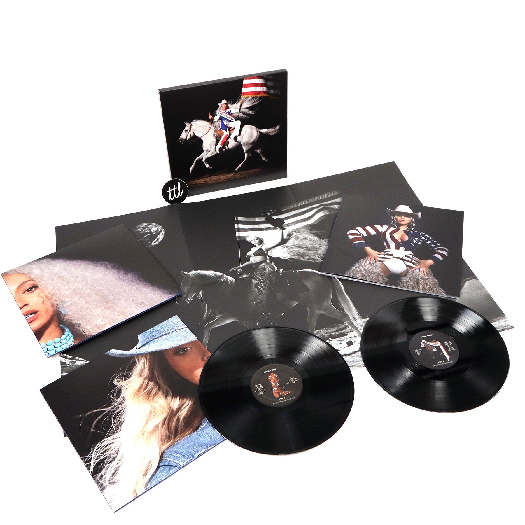 Beyonce: Cowboy Carter - Official Vinyl (180g) Vinyl 2LP — TurntableLab.com