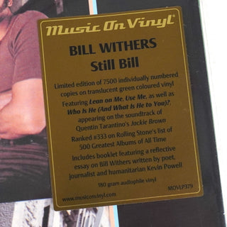 Bill Withers: Still Bill (180g, Colored Vinyl) Vinyl LP