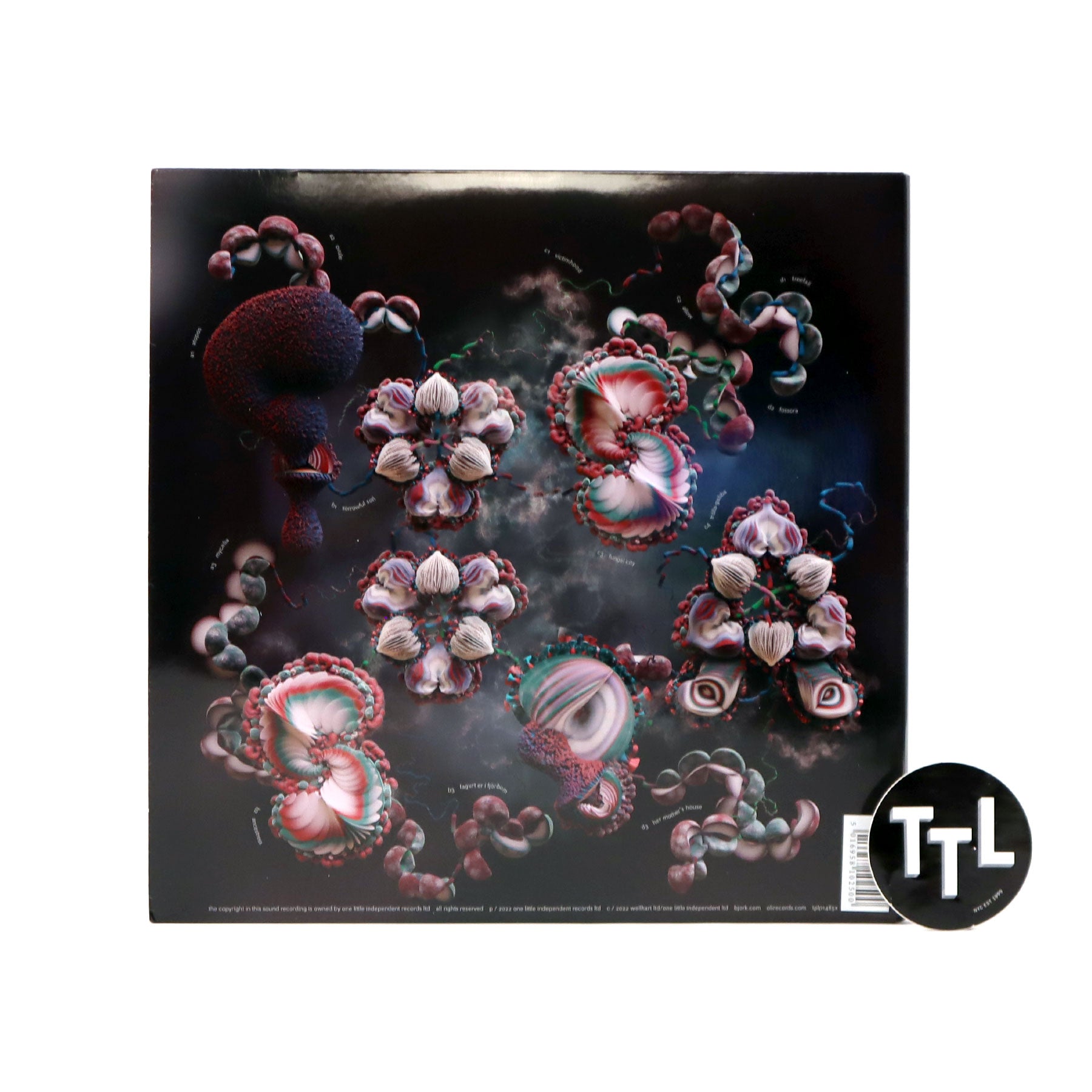 Bjork: Fossora (Indie Exclusive Blue Colored Vinyl) Vinyl LP