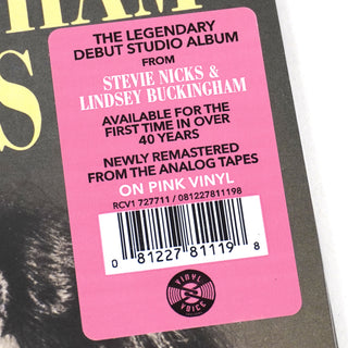 Buckingham Nicks: Buckingham Nicks (Indie Exclusive Pink Colored Vinyl) Vinyl LP