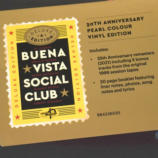Buena Vista Social Club: Buena Vista Social Club - 30th Anniversary Edition (Colored Vinyl) Vinyl 2LP