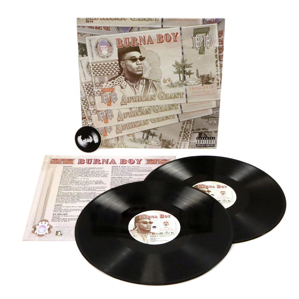 Burna Boy African Giant Vinyl 2LP TurntableLab burna-boy-african-giant-vinyl-2lp-turntablelab