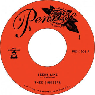 Thee Sinseers: Seems Like Vinyl 7"