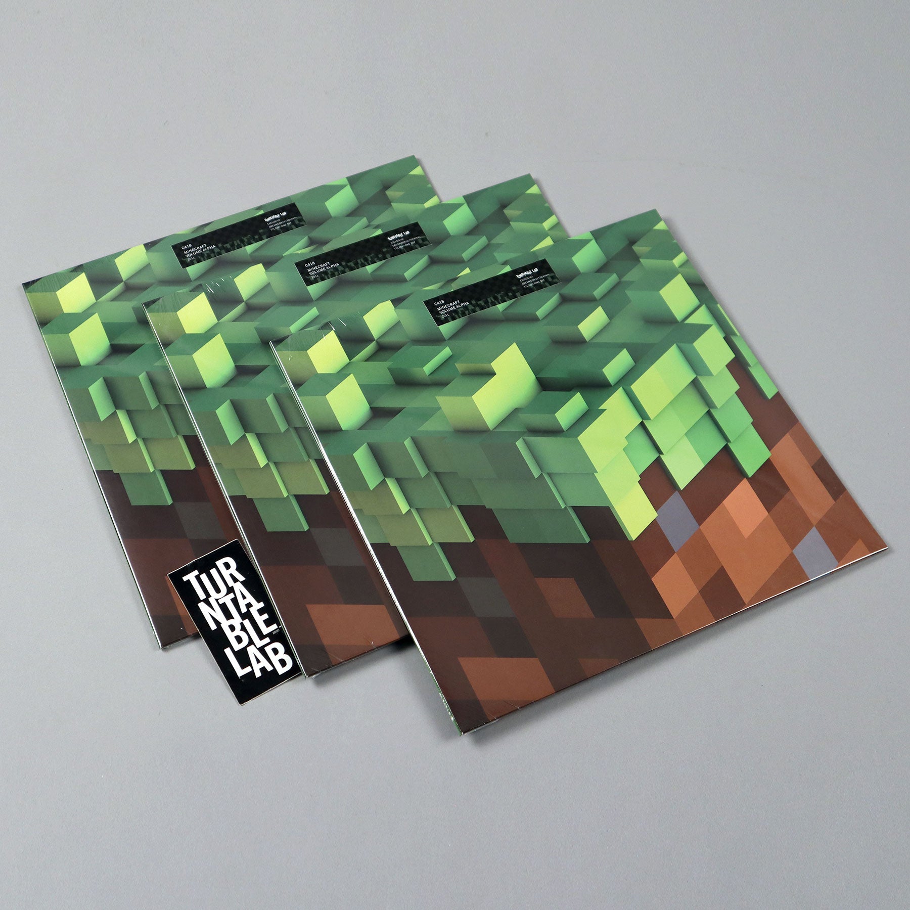Minecraft Vinyl Collection C418: Minecraft Volume Alpha (Colored Vinyl) LP - Turntable Lab Exclus ...
