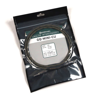 Kimber Kable: GQMINI-CU Audio Interconnect Cable (3.5mm to 3.5mm)Kimber Kable: GQMINI-CU Audio Interconnect Cable (3.5mm to 3.5mm)