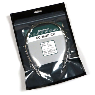 Kimber Kable: GQMINI-CU Audio Interconnect Cable (3.5mm to 3.5mm)
