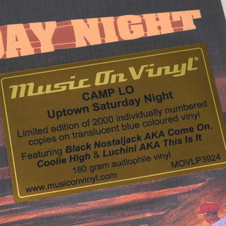 Camp Lo: Uptown Saturday Night (180g, Colored Vinyl) Vinyl 2LP