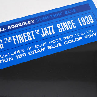Cannonball Adderley: Somethin' Else (Indie Exclusive Colored Vinyl) Vinyl LP