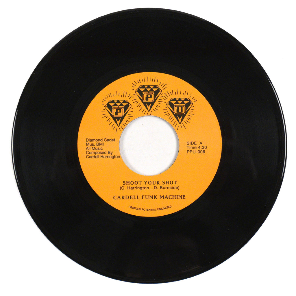 Cardell Funk Machine: Shoot Your Shot / It's All Over Vinyl 7 ...