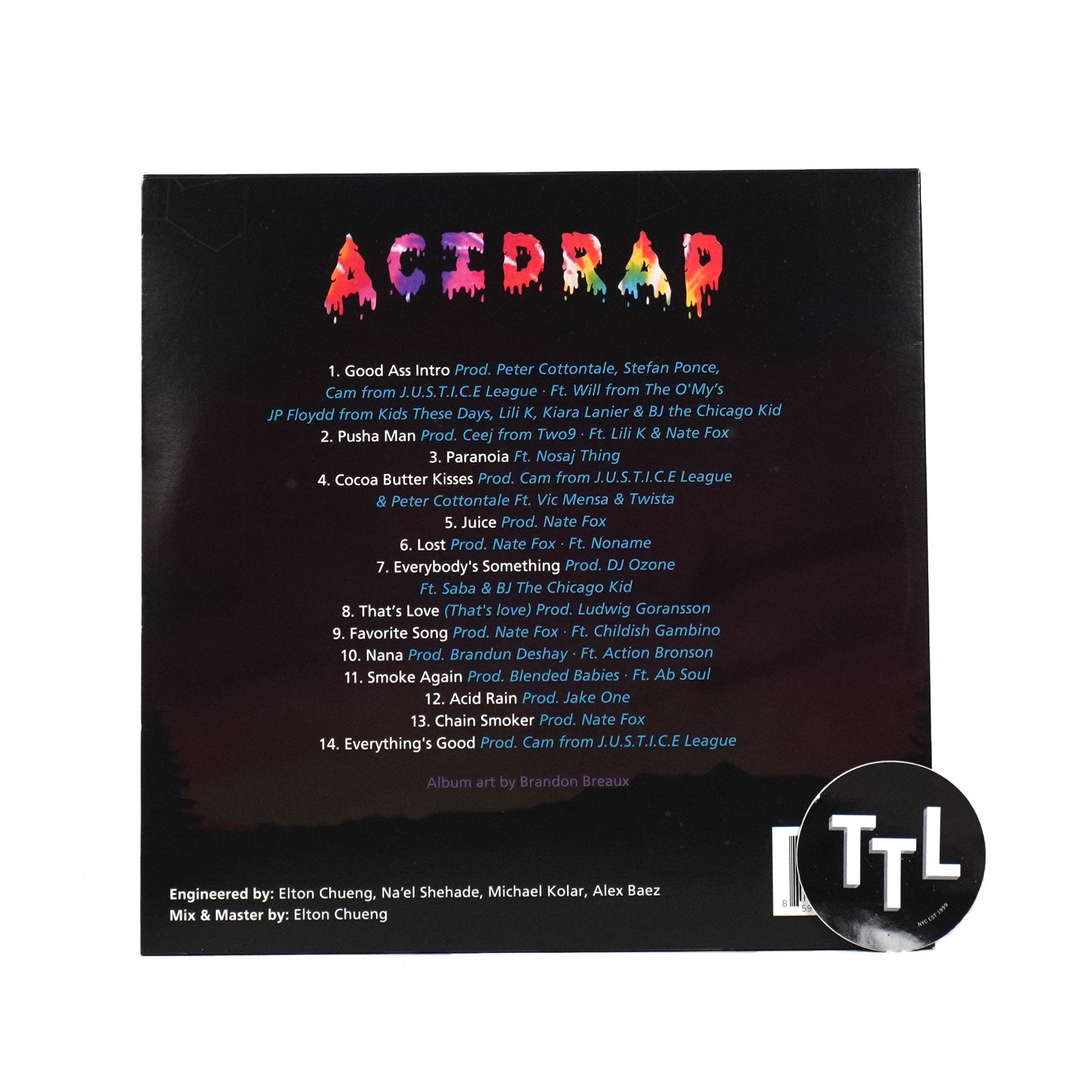 Chance The Rapper: Acid Rap - 10th Anniversary Edition Vinyl 2LP