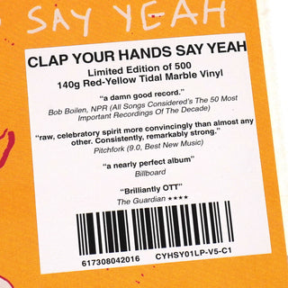 Clap Your Hands Say Yeah: Clap Your Hands Say Yeah - 20th Anniversary Edition (Colored Vinyl) Vinyl LP