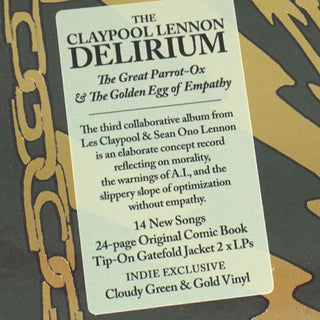The Claypool Lennon Delirium: The Great Parrot-Ox And The Golden Egg Of Empathy (Indie Exclusive Colored Vinyl) Vinyl 2LP 