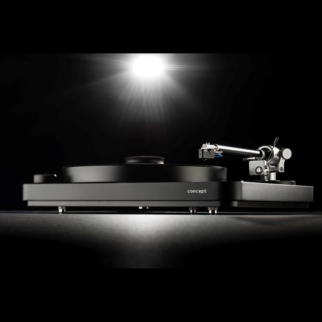 Clearaudio: Concept AiR Black Turntable - Concept Tonearm / Concept Ca ...