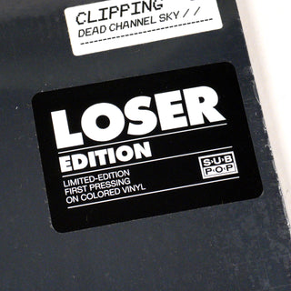 Clipping: Dead Channel Sky (Loser Edition Colored Vinyl) Vinyl LP