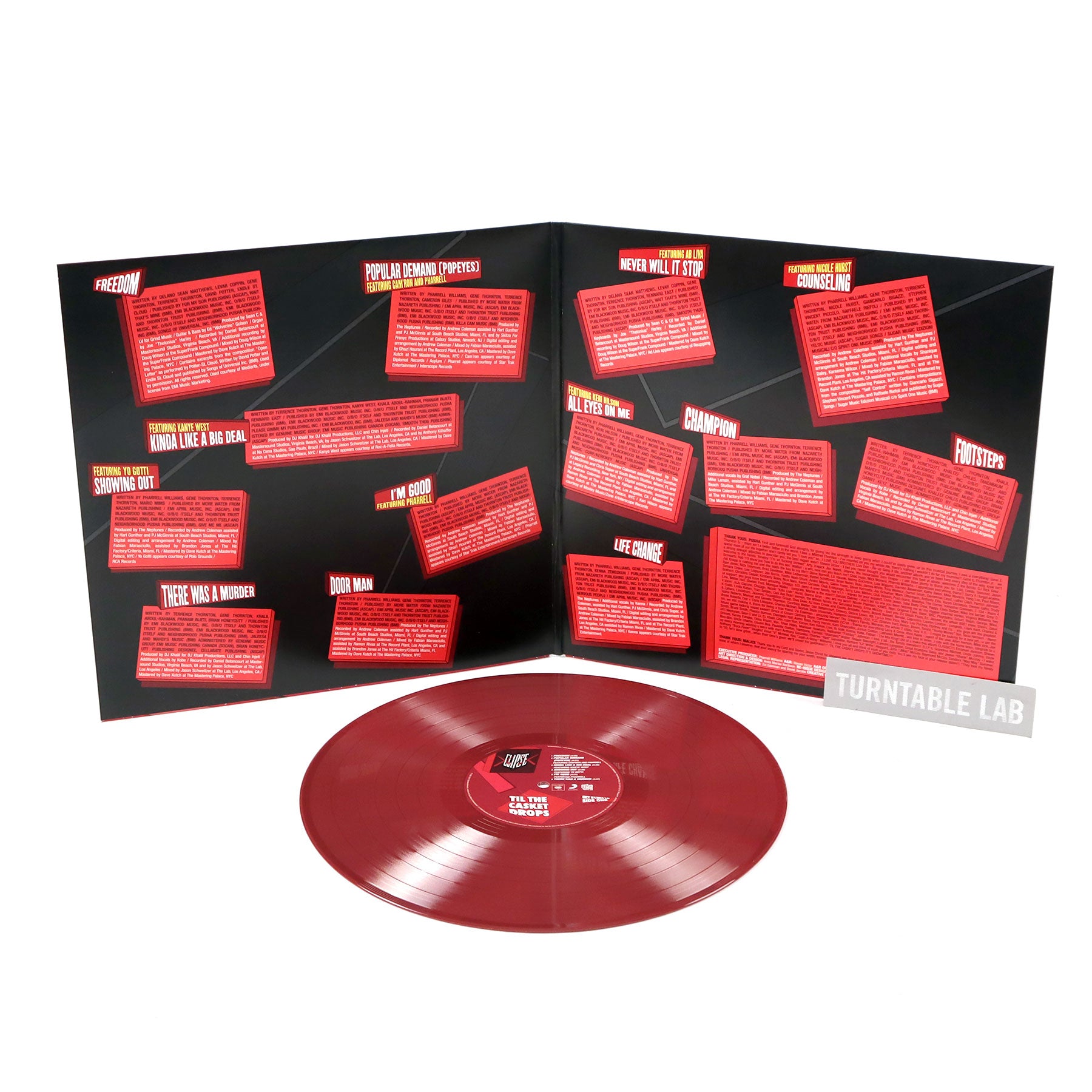 Clipse Til The Casket Drops (Colored Vinyl) Vinyl LP —