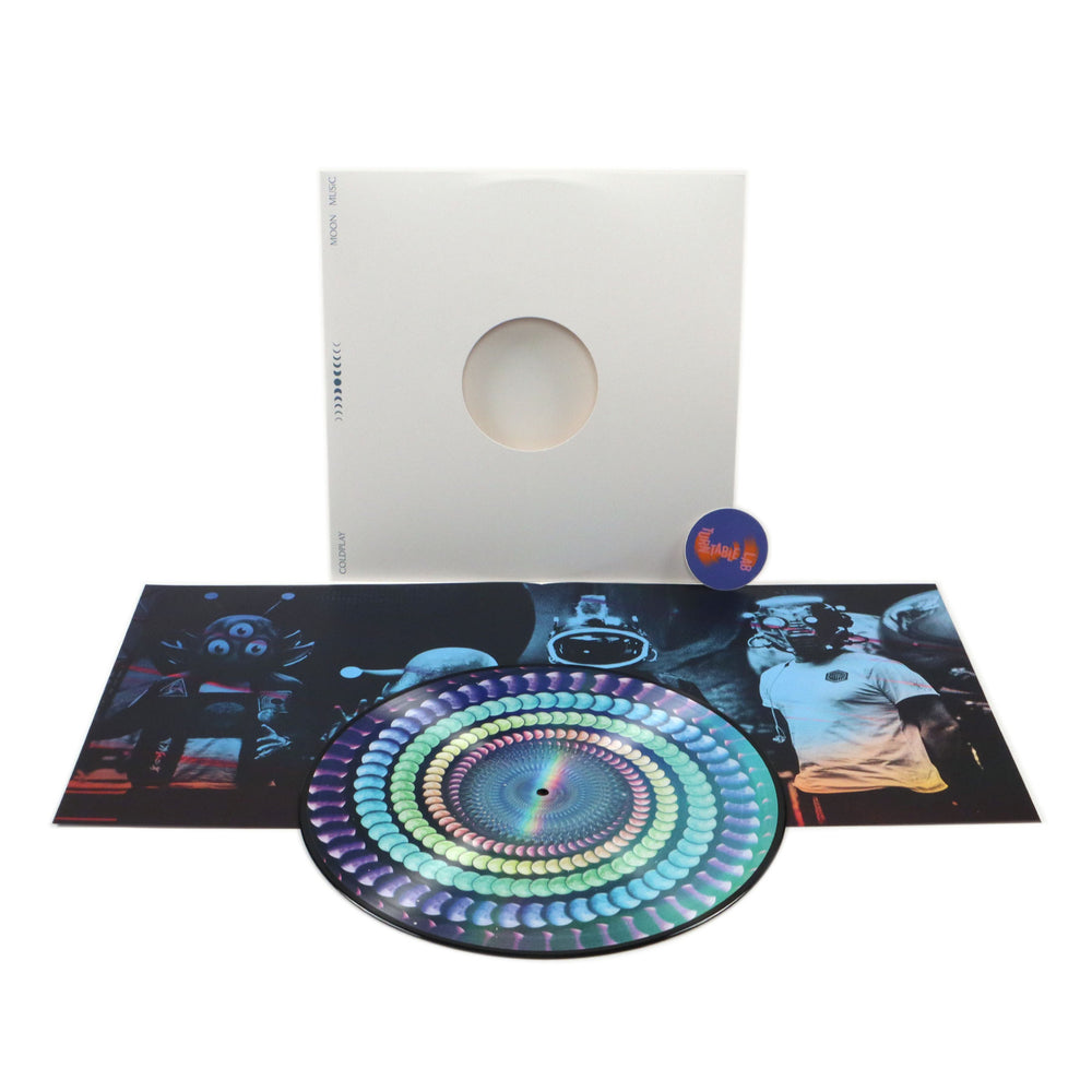 Coldplay: Moon Music (Indie Exclusive Zoetropic Pic Disc) Vinyl LP ...
