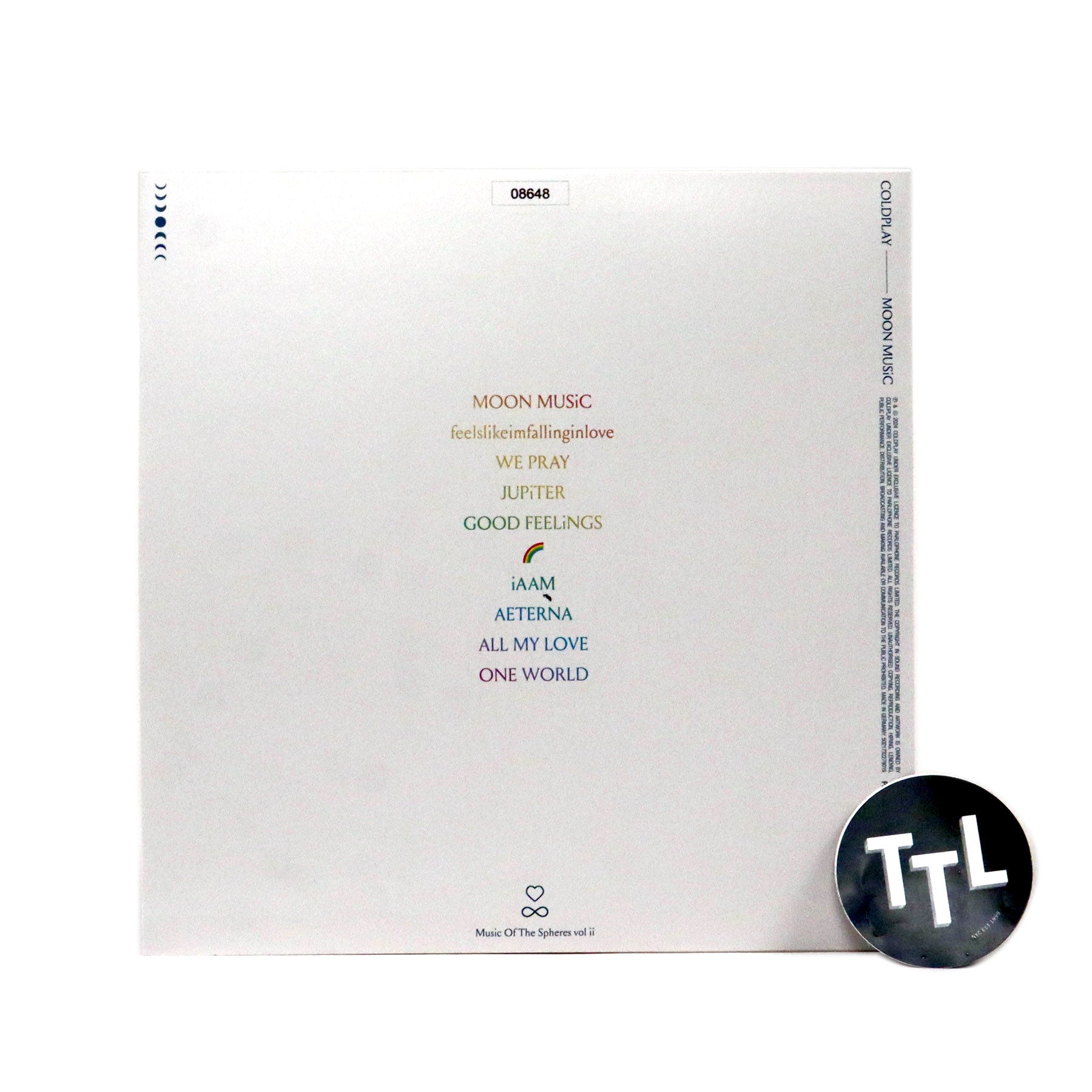 Coldplay: Moon Music (Indie Exclusive Zoetropic Pic Disc) Vinyl LP ...