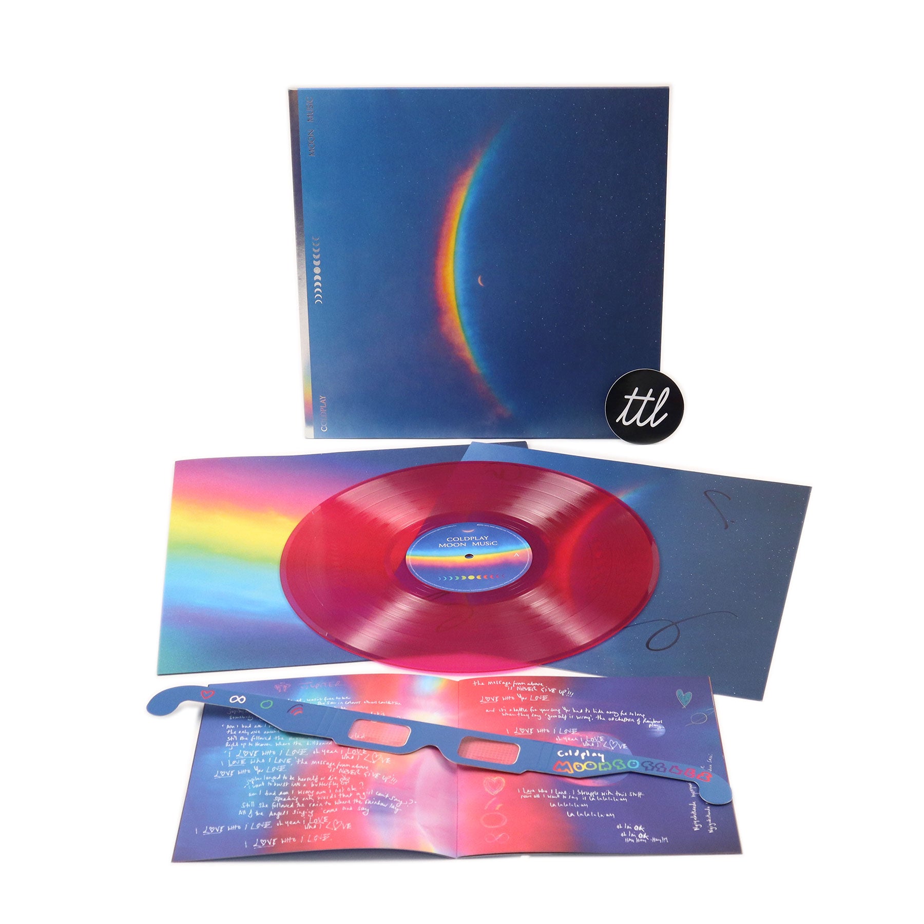 Coldplay: Moon Music (Signed, Colored Vinyl) Vinyl LP — TurntableLab.com