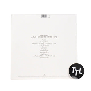 Coldplay: A Rush of Blood to the Head (Clear Colored Vinyl) Vinyl LP