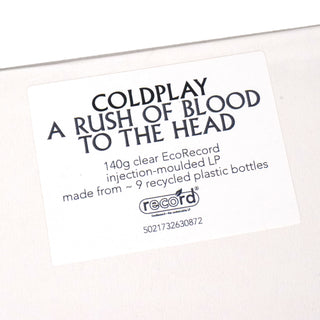Coldplay: A Rush of Blood to the Head (Clear Colored Vinyl) Vinyl LP