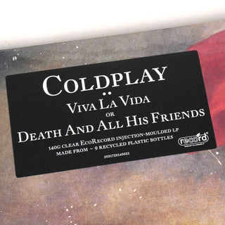Coldplay: Viva La Vida or Death and All His Friends (Clear Colored Vinyl) Vinyl LP