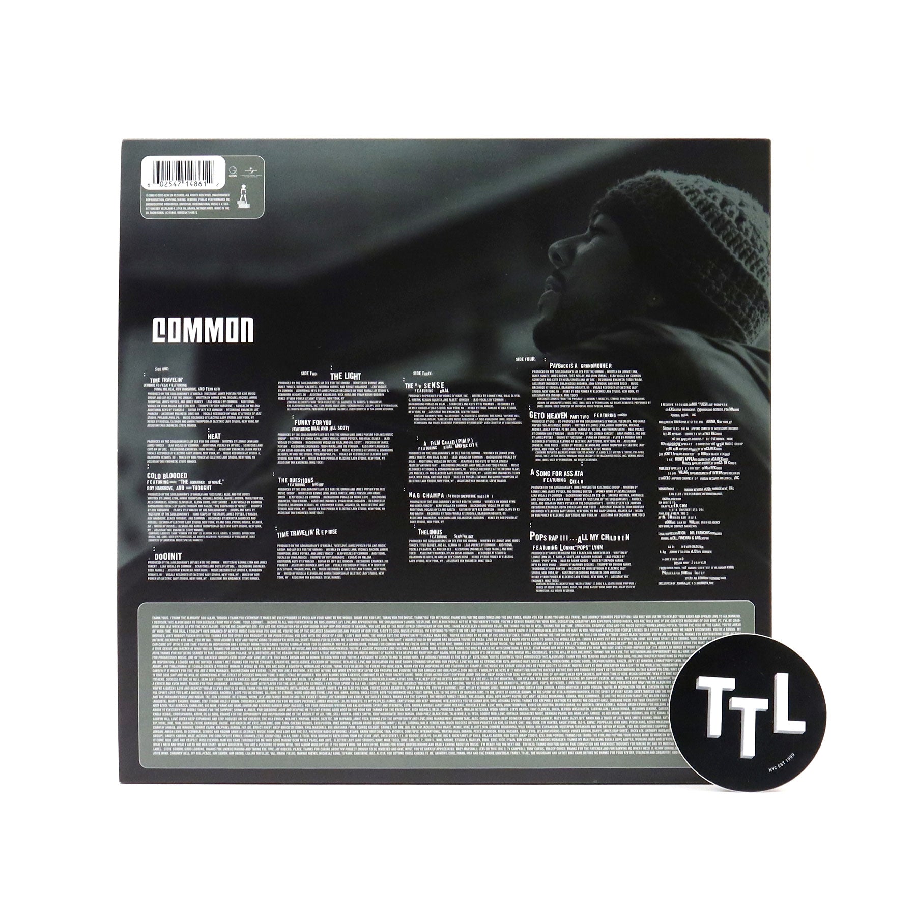 Common Like Water for Chocolate 2枚組LP Common: Like Water For Chocolate Vinyl 2LP – TurntableLab.com