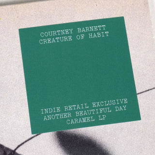 Courtney Barnett: Creature Of Habit (Indie Exclusive Colored Vinyl) Vinyl LP 