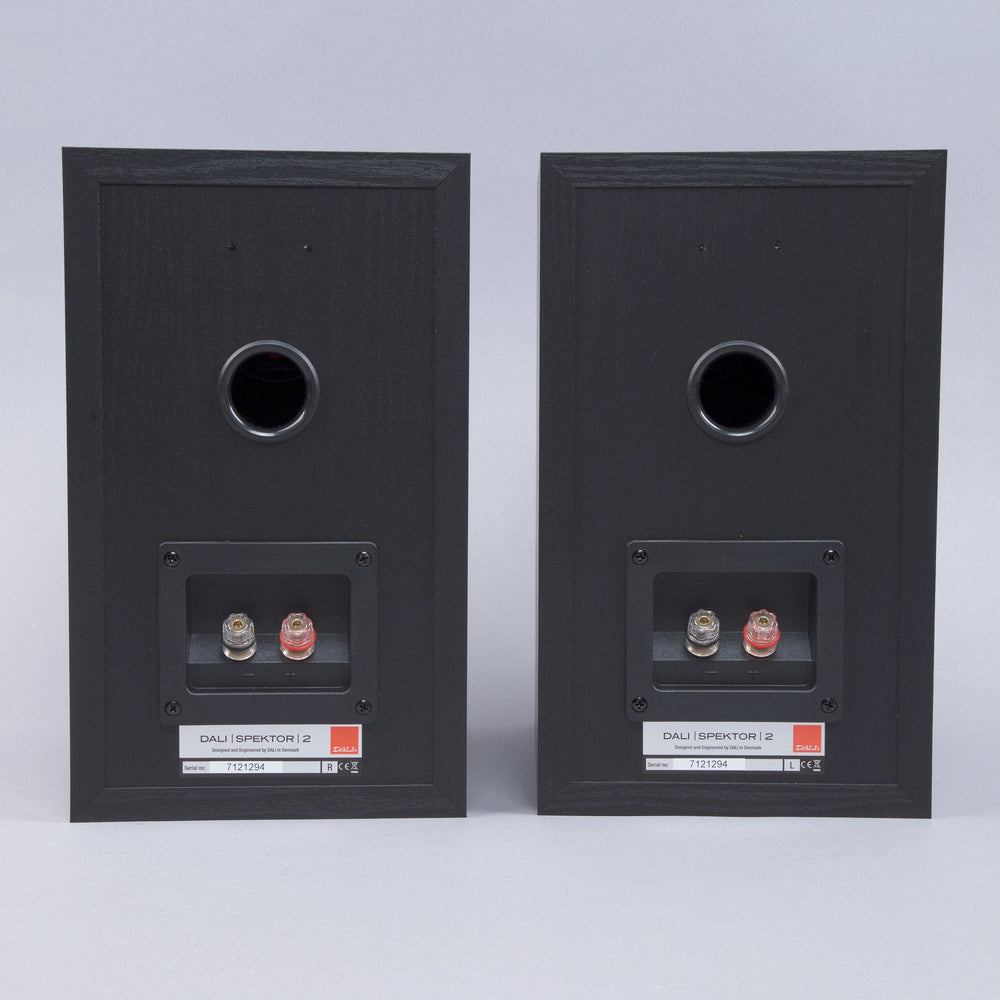 Dali: Spektor 2 Bookshelf Speakers (Pair) - Black Ash - (Open Box Special)