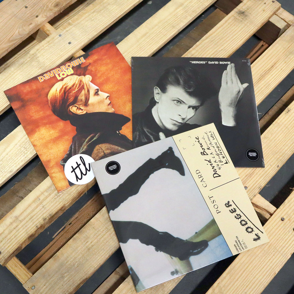 David Bowie: Berlin Trilogy 180g Vinyl LP Album Pack (Low, Heroes, Lodger)