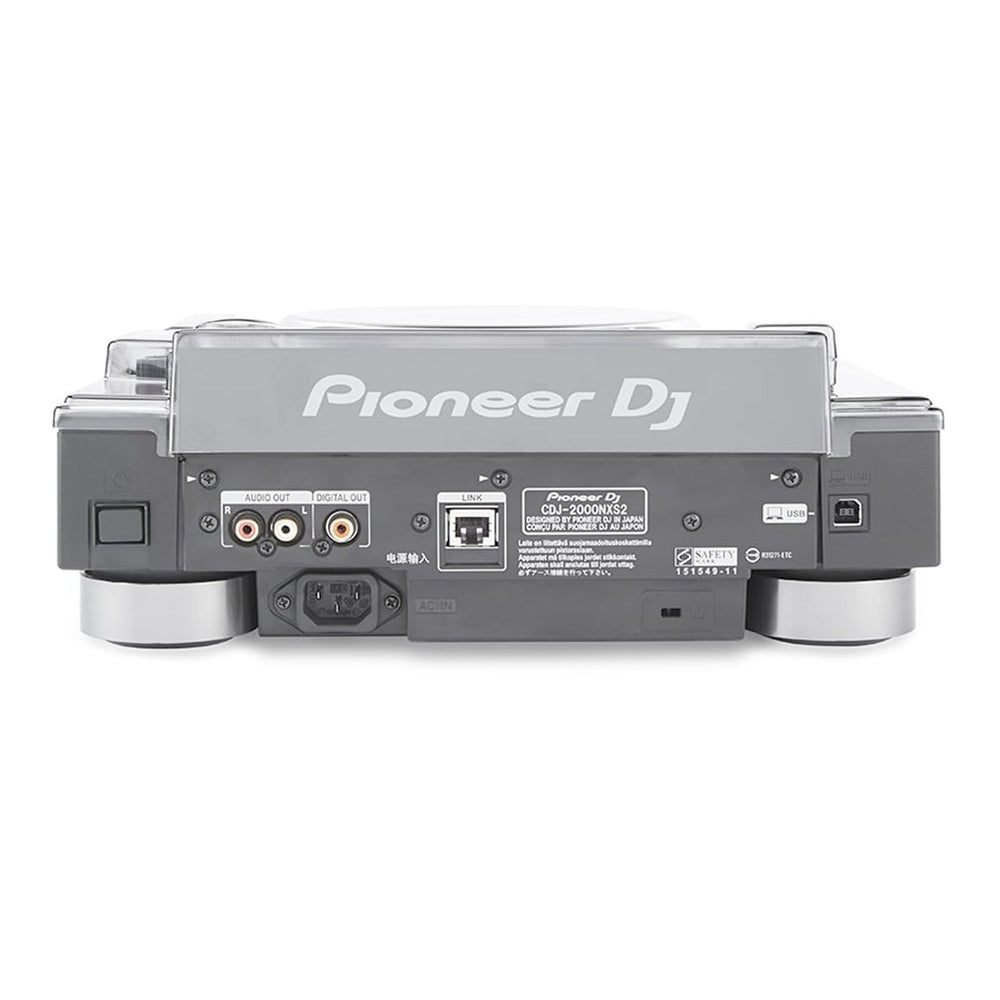Decksaver: Polycarbonate Dustcover For Pioneer CDJ-2000 Nexus 2 (DS-PC-CDJ2000NXS2) (Open Box Special)