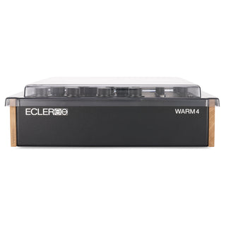 Decksaver: Polycarbonate Dustcover for Ecler Warm4 - front shot