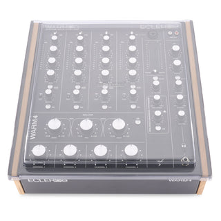 Decksaver: Polycarbonate Dustcover for Ecler Warm4 - top shot