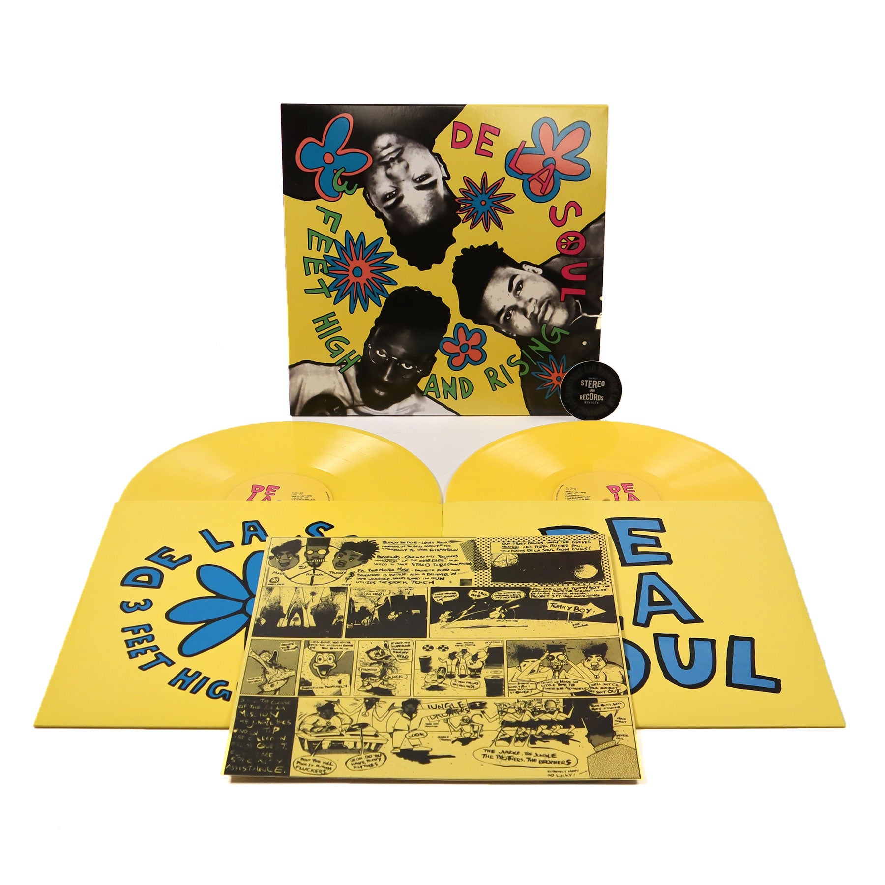 De La Soul: 3 Feet High And Rising (180g Colored Vinyl