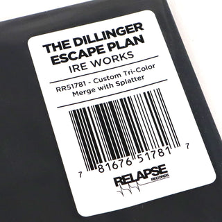 The Dillinger Escape Plan: Ire Works (Tri-Color Colored Vinyl) Vinyl LP