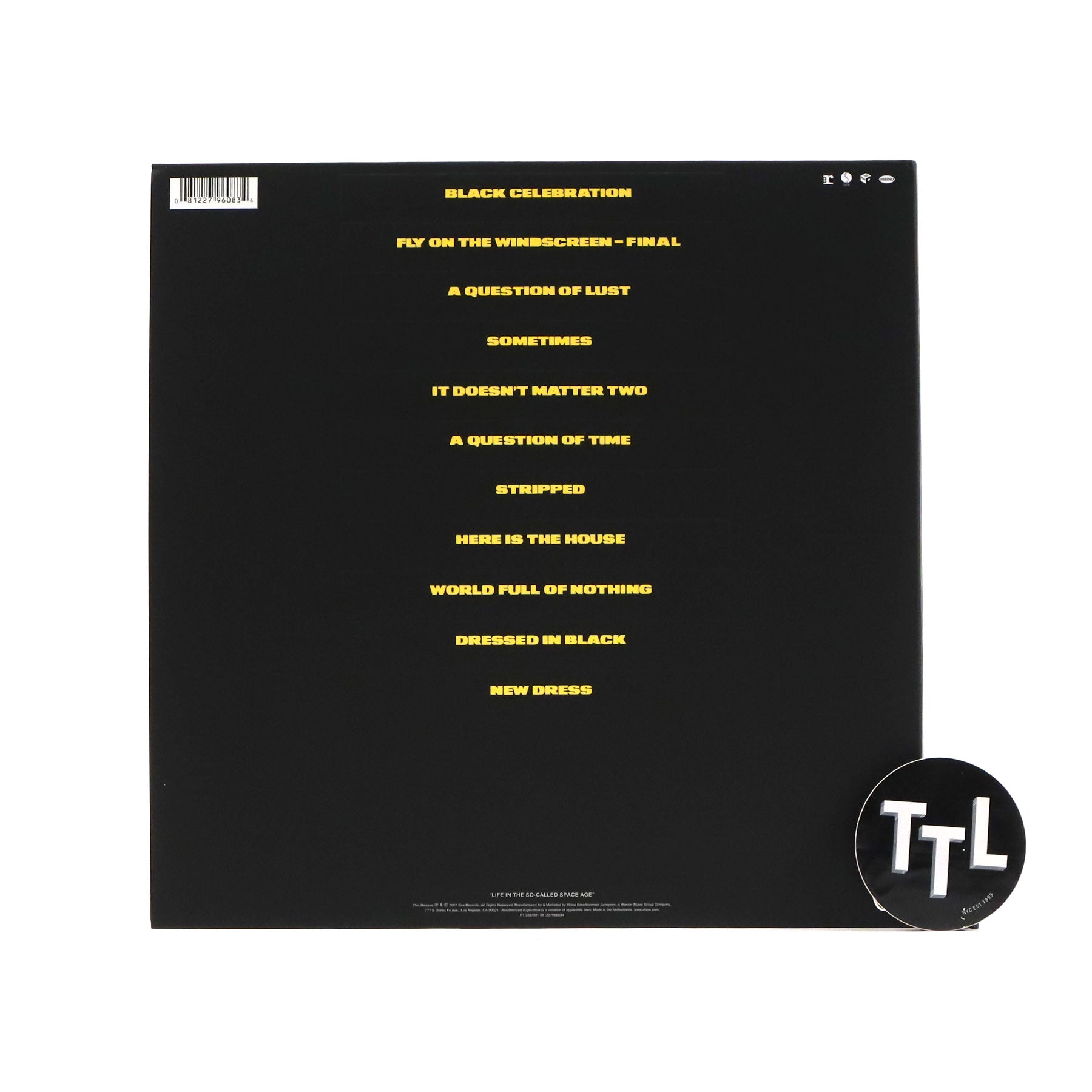 Depeche Mode: Black Celebration (180g) Vinyl LP