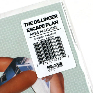 The Dillinger Escape Plan: Miss Machine (Yellow Colored Vinyl) Vinyl LP"