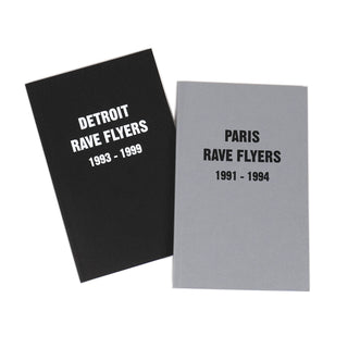 Colpa Press: Rave Flyer Zine Pack (Paris + Detroit)