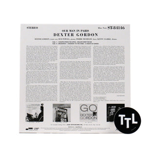 Dexter Gordon: Our Man In Paris (180g) Vinyl LP