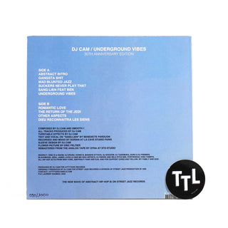 DJ Cam: Underground Vibes - 30th Anniversary Edition Vinyl LP