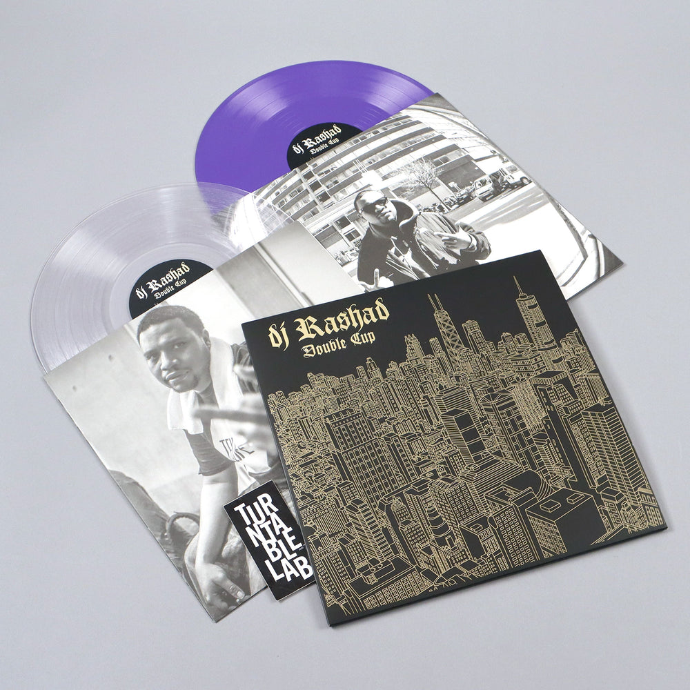 DJ Rashad: Double Cup (Colored Vinyl) Vinyl 2LP - Turntable Lab Exclusive - PRE-ORDER